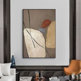 Original Oil Painting Abstract Brown Oil Painting on Canvas Abstract Modern Hand Painting Wall Art Painted On Canvas Painting original For Home D (Style: 01, size: 50x70cm)